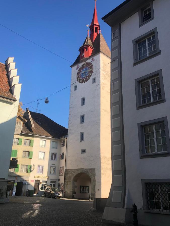 Private Studio Apartment In Bremgarten Exterior photo